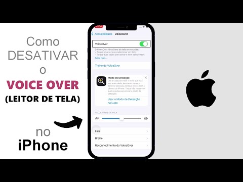 Como Desativar o VOICE OVER no iPhone