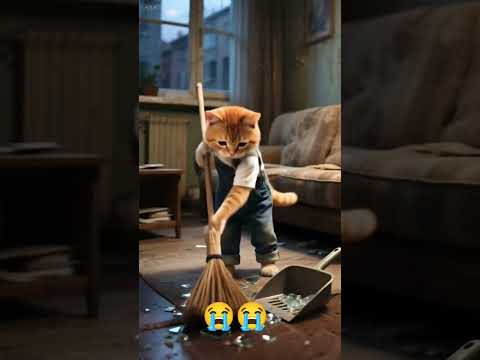 #catlovers #aicat #kitty #cat #meow #catvideos #poorcat #funny #pets #tiktokeffects #shorts #anime