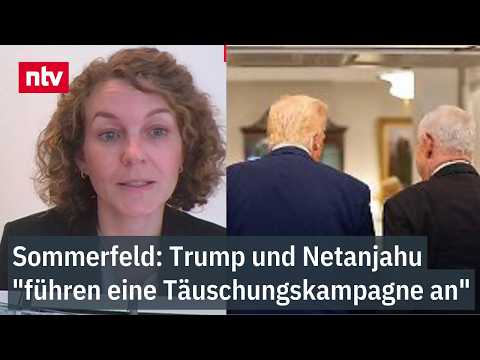 Sommerfeld: Trump und Netanjahu 