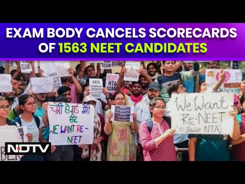 NEET Result Case | Exam Body Cancels Scorecards Of 1563 Candidates