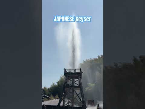 Japan’s hot springs峰温泉大噴湯公園　#japantravel #geyser