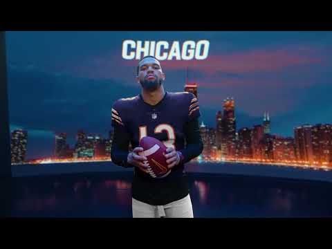 First look at Caleb Williams in a Chicago Bears uniform  | 2024 NFL Draft video clip