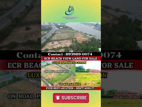 ECR On Road Property – Premium Location High Value | On-Road Property Available at Best Price #ecr