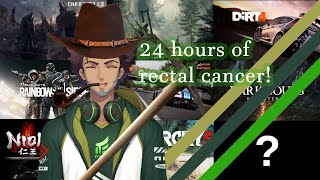 [LIVE] [ everything ] 24 hour long stream of suffering (Vihaan | NIJIS