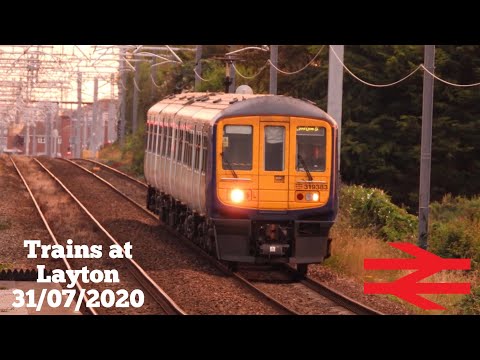 Trains at Layton (31/07/2020)