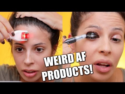 Testing Weird Beauty Products 2017 - UCKMugoa0uHpjUuq14yOpagw