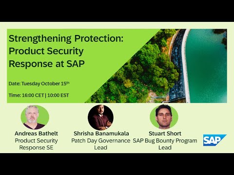 ✨ Strengthening Protection: Product Security Response at SAP