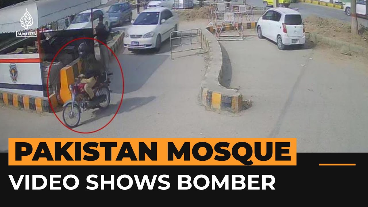 Video shows suspected Pakistan mosque attacker in police uniform | Al Jazeera Newsfeed