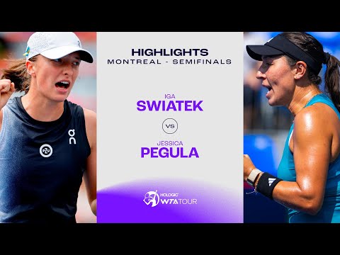 Iga Swiatek vs. Jessica Pegula | 2023 Montreal Semifinals | WTA Match Highlights