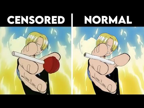 One Piece Moments That Got CENSORED! 4Kids VS Original Scenes from One Piece Part 2