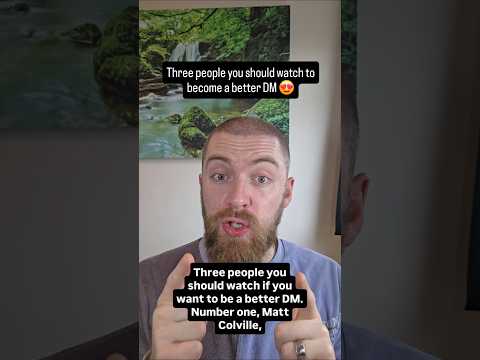 Three people you should watch to become a better DM 😍