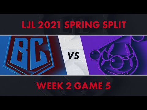 BC vs RJ｜LJL 2021 Spring Split Week 2 Game 5