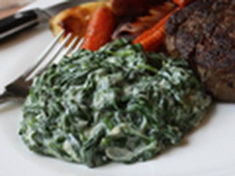 Creamed Spinach Recipe - Steakhouse Creamed Spinach - UCRIZtPl9nb9RiXc9btSTQNw