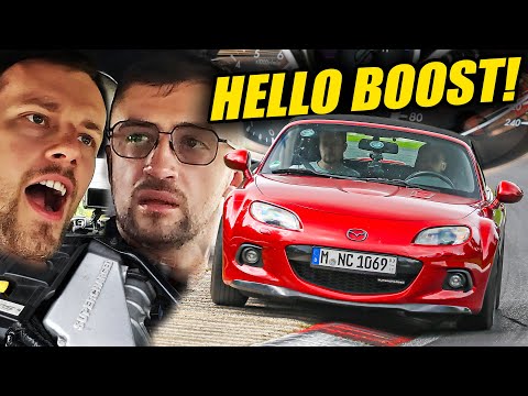 FINALLY! Supercharged Mazda MX-5 vs Traffic Jam! // Nürburgring