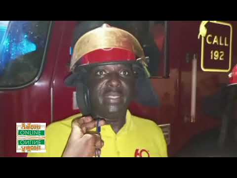 Firefighters attacked while battling fire at Kasoa Old Market