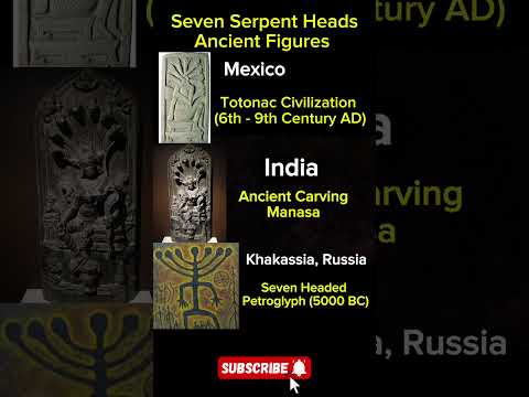 Ancient Figures Portrayed With Seven Serpent Head. #facts #history #hindu #science #sciencefacts