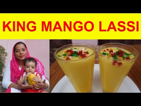 Punjabi Mango Lassi | Mango Lassi Recipe | Summer Drink | Sweet Lassi - UCfVwmt-h2DpEMK6jZLdFqtQ