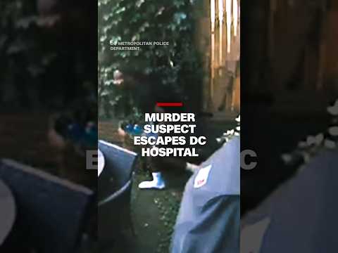 Murder suspect escapes DC hospital