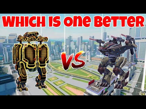 WR🔥 New Ultimate Shell VS Vulcan Comparison ||WAR ROBOTS||