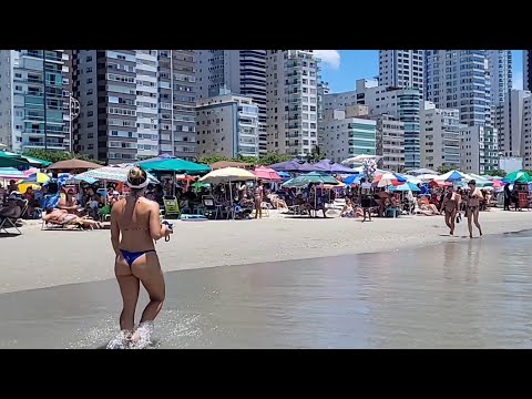 Verão Balneário Camboriú 2023 🇧🇷✈️ Brasil  🏝🚶‍♀️👙🌊 Ep3 #praia