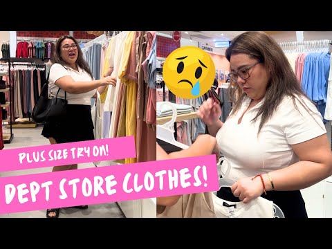 PLUS SIZE CLOTHES SA DEPARTMENT STORES…bakit ganito 😮‍💨