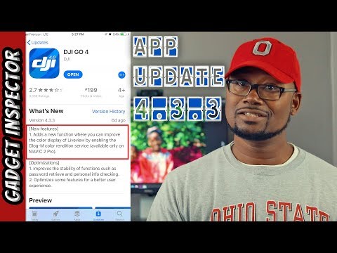 DJI Mavic 2 Pro | DJI Go 4 App Update 4.3.3 - UCMFvn0Rcm5H7B2SGnt5biQw
