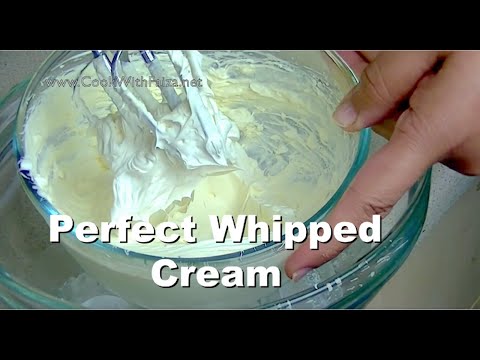 WHIPPED CREAM (homemade) *COOK WITH FAIZA* - UCR9WXUxcp0bR9OWi5ersIHw