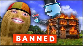 YouTube thumbnail for JKG's video titled 'I Got Banned From Global Warfare Rust Ft. The Burnt Peanut'