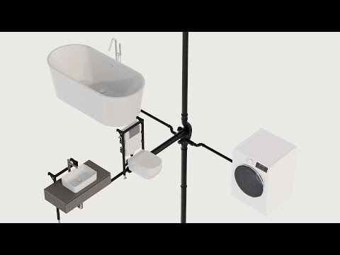 Explaining soil and waste pipe ventilation in high-rise buildings