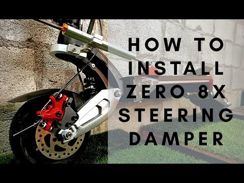 How to Install ZERO 8X Steering Stabilizer