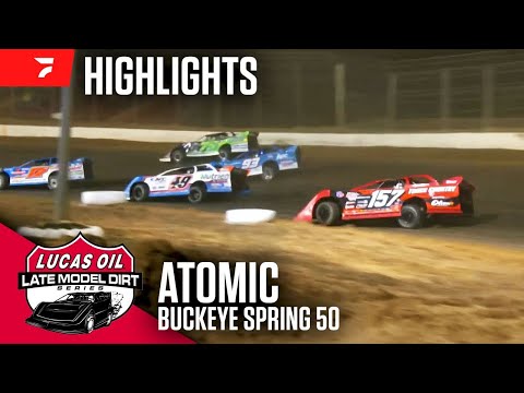 2024 Highlights | #BuckeyeSpring50 | Atomic Speedway - dirt track racing video image