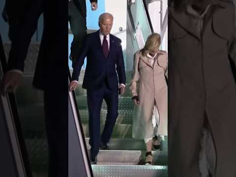 Biden Arrives in Delaware