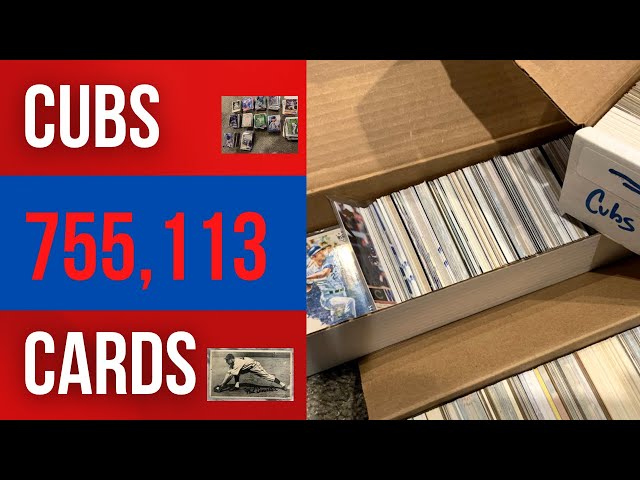 One Million Baseball Cards and Counting