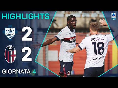 COMO-BOLOGNA 2-2 | HIGHLIGHTS | 4ª GIORNATA | SERIE A ENILIVE 2024/25