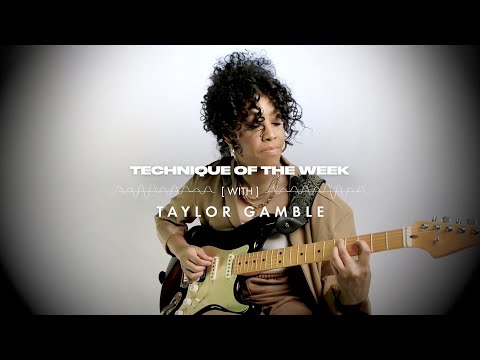 Get into Rhythm with Taylor Gamble | Technique of the Week | Fender