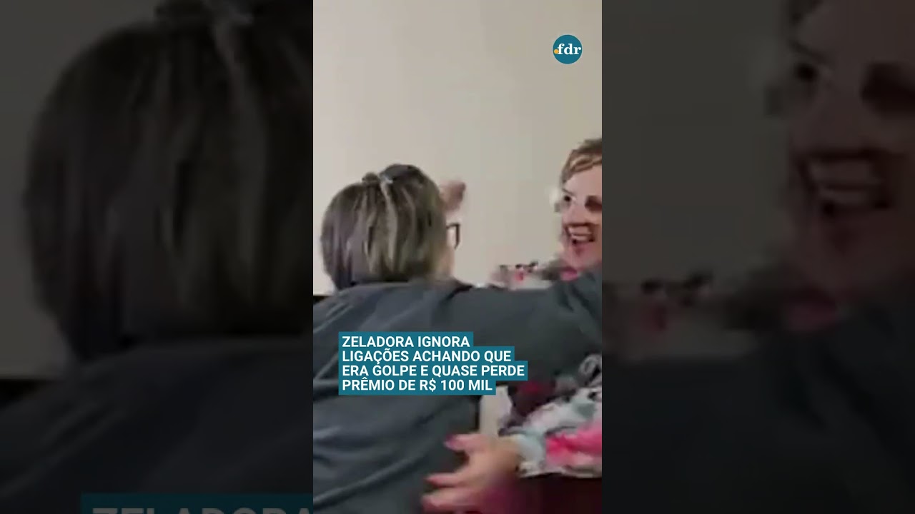 Zeladora ignora ligações achando que era golpe e quase perde prêmio de R$ 100 mil