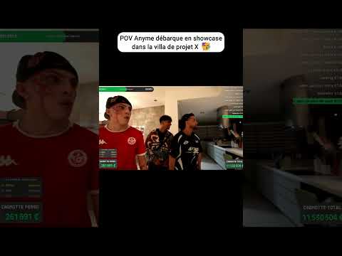 POV Anyme débarque en showcase dans la <strong>villa</strong> <strong>de</strong> projet X  🥳