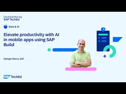 🔵 Elevate productivity with AI in mobile apps using SAP Build