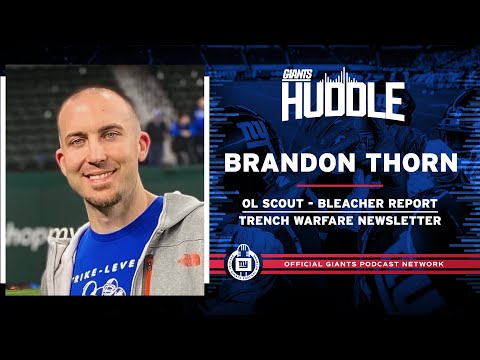 Bleacher Report's Brandon Thorn on Free Agency & Draft | New York Giants video clip