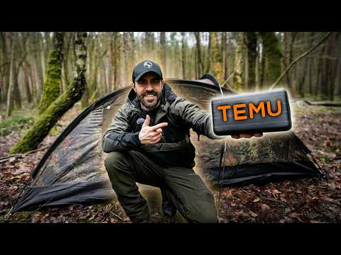 Stealth Camping: TEMU Survival Kit & One Man Tent