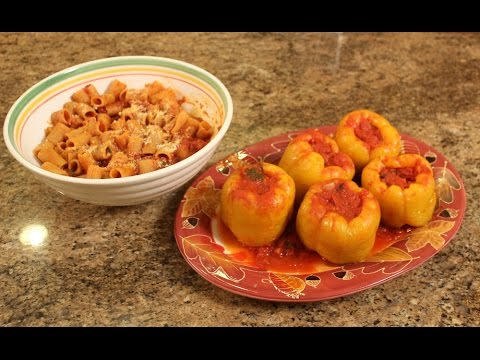 Nonna Giulia's Stuffed Peppers  -  Rossella's Cooking with Nonna - UCUNbyK9nkRe0hF-ShtRbEGw