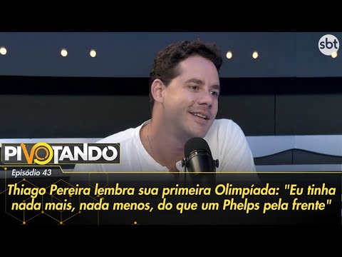 Thiago Pereira lembra sua primeira Olimpíada: "Tinha nada mais nada menos que um Phelps pela frente"