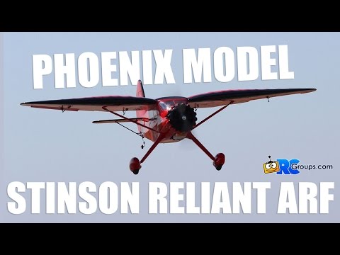 The Phoenix Model Stinson Reliant - RCGroups Flight Review - UCJzsUtdVmUWXTErp9Z3kVsw