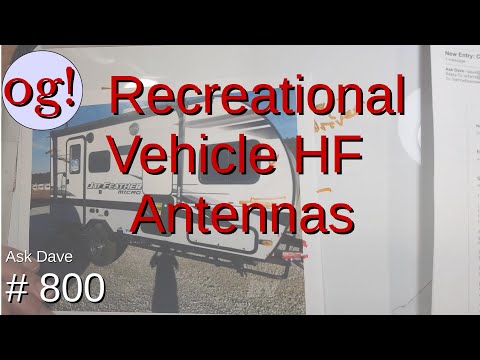 Recreational Vechicle HF Antennas (#800)