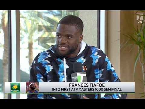 Frances Tiafoe: “I’m being really aggressive“ | 2023 Indian Wells QF Win