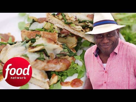 How To Make An Easy And Tasty Chargrilled Sourdough With Sautéed Mushrooms | Ainsley's Market Menu