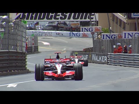 Alonso and Hamilton Duel in Monaco | 2007 Monaco Grand Prix