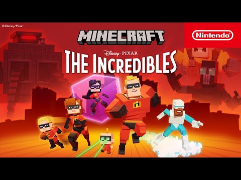 Minecraft - The Incredibles DLC - Launch Trailer - Nintendo Switch