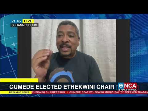 Reaction to Gumede's election as ANC regional chairperson