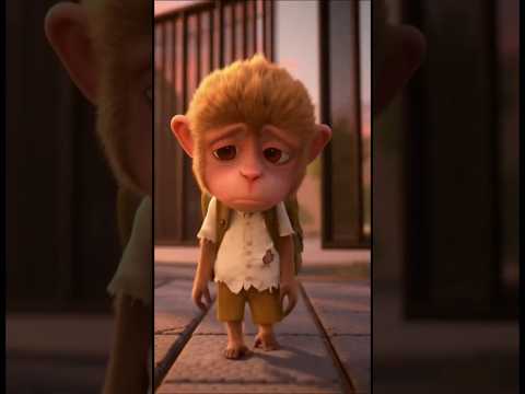 monkey sad 😢 please like subscribe